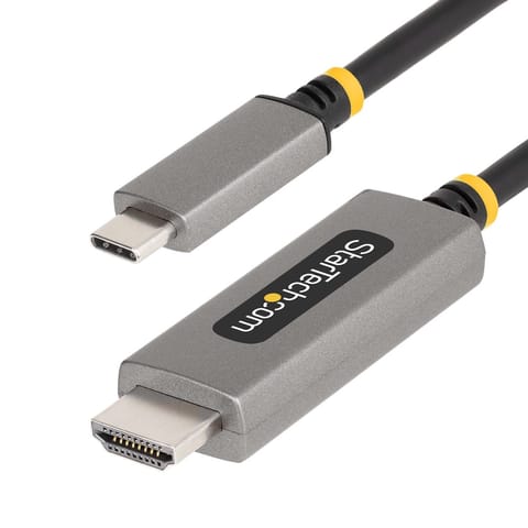 ⁨StarTech.com 135B-USBC-HDMI212M adapter kablowy 2 m USB Type-C HDMI Typu A (Standard) Szary⁩ w sklepie Wasserman.eu