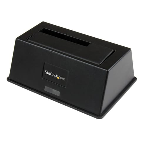 ⁨StarTech.com Single Bay USB 3.0 to SATA Hard Drive Docking Station, USB 3.0 (5 Gbps) Hard Drive Dock, External 2.5/3.5" SATA I/II/III HDD/SSD Docking Station, Top-Loading Hard Drive Bay⁩ at Wasserman.eu