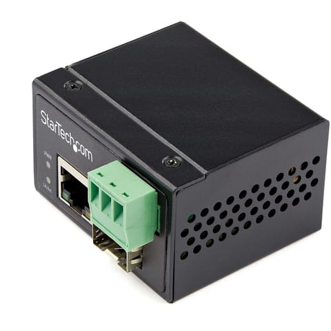 ⁨INDUSTRIAL FIBER TO ETHERNET/CONVERTER 100MBPS SFP TO RJ45⁩ w sklepie Wasserman.eu