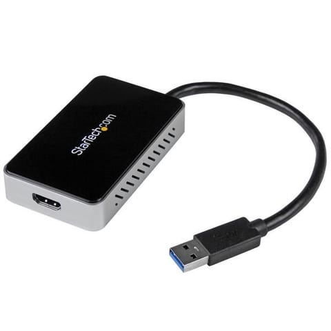 ⁨StarTech.com USB 3.0 to HDMI Adapter w/ 1x USB, USB to HDMI Monitor Converter for Windows (no support for macOS/ChromeOS/Linux) - TAA⁩ at Wasserman.eu