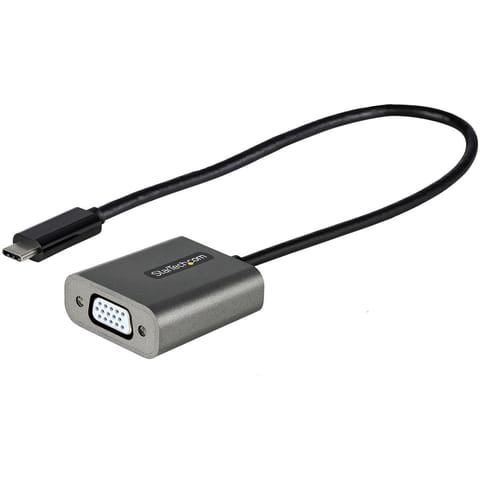 ⁨USB C TO VGA ADAPTER 1920X1200P/WITH 12IN LONG ATTACHED CABLE⁩ w sklepie Wasserman.eu