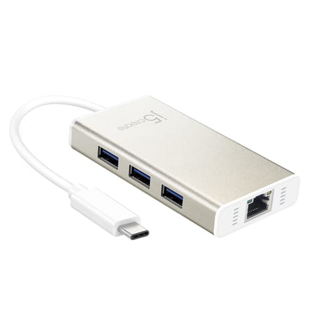 ⁨USB-C MULTI-ADAPTER GIGABIT/ETHERNET / USB 3.1 HUB⁩ w sklepie Wasserman.eu