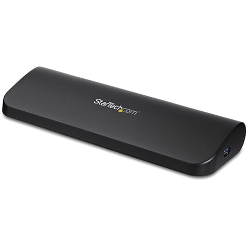 ⁨StarTech.com USB3SDOCKHDV stacja dokująca Przewodowa USB 3.2 Gen 1 (3.1 Gen 1) Type-B Czarny⁩ w sklepie Wasserman.eu