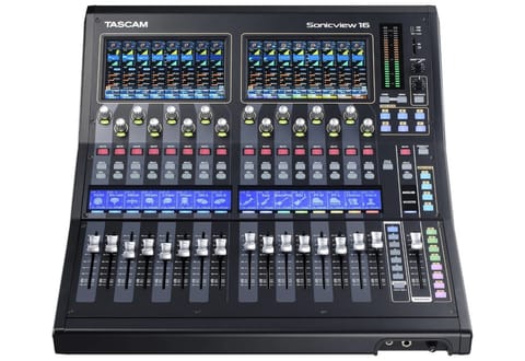 ⁨Tascam Sonicview 16 - digital audio mixer with Dante and USB interface⁩ at Wasserman.eu