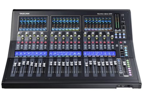 ⁨Tascam Sonicview 24 - digital audio mixer with Dante and USB interface⁩ at Wasserman.eu