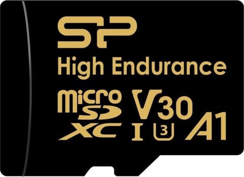 ⁨Silicon Power microSDXC High Endurance 256GB V30 + ADAPTER⁩ w sklepie Wasserman.eu