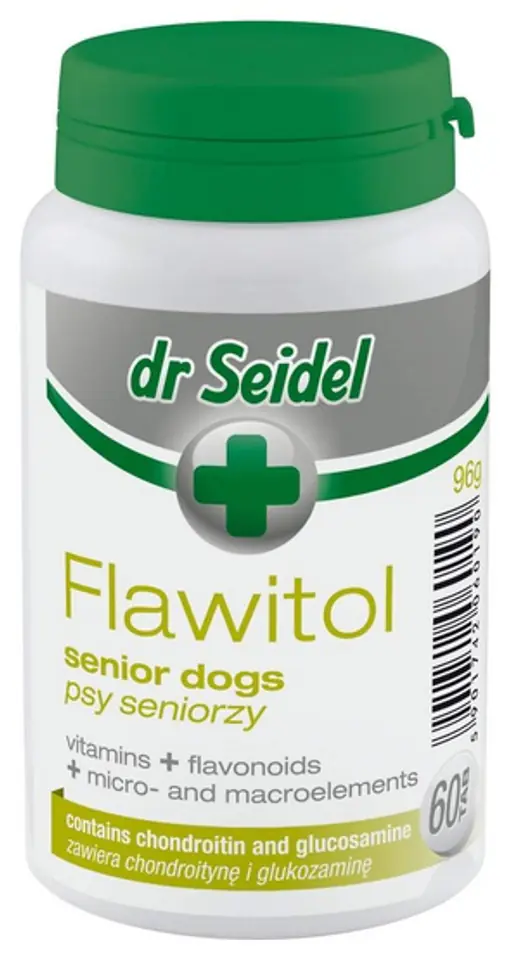 ⁨DR SEIDEL Flawitol for senior dogs 60tab.⁩ at Wasserman.eu