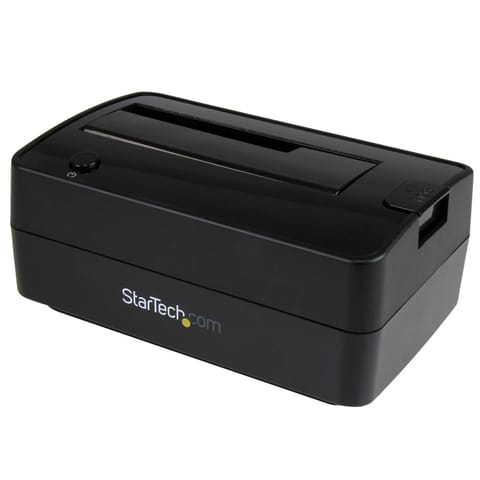 ⁨StarTech.com SDOCKU313E stacja dokująca do dysków twardych USB 3.2 Gen 2 (3.1 Gen 2) Type-B Czarny⁩ w sklepie Wasserman.eu