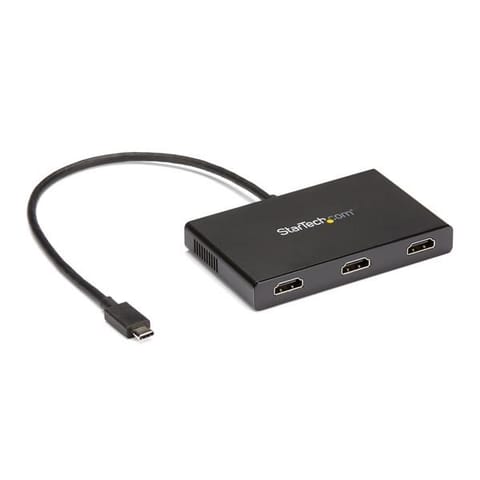 ⁨3-PORT USB C TO HDMI MST HUB/ADAPTER - USB C MULTI MONITOR⁩ w sklepie Wasserman.eu