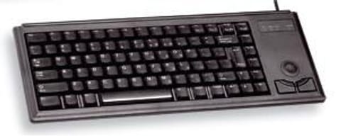 ⁨CHERRY G84-4420 keyboard Universal USB QWERTY US English Black⁩ at Wasserman.eu