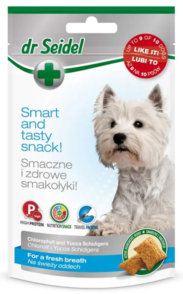 ⁨DR SEIDEL Fresh Breath Dog Treat - 90g⁩ at Wasserman.eu