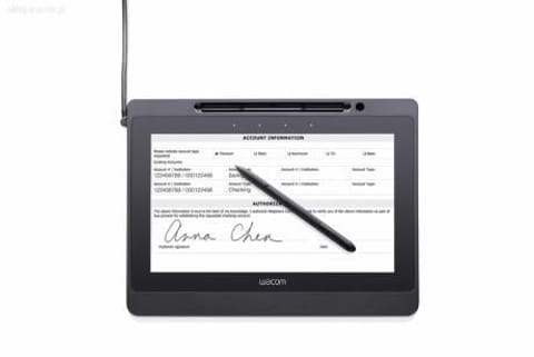 ⁨WACOM Stift-Display Unterschriftenpad 10,1"⁩ at Wasserman.eu