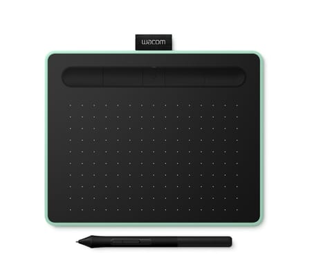 ⁨Wacom Intuos S Bluetooth graphic tablet Green, Black 2540 lpi 152 x 95 mm USB/Bluetooth⁩ at Wasserman.eu