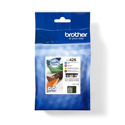 ⁨Brother LC-426VAL ink cartridge 4 pc(s) Original Black, Cyan, Magenta, Yellow⁩ at Wasserman.eu