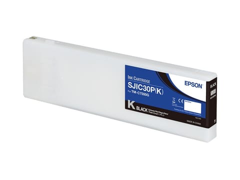 Epson SJIC30P(K): Ink cartridge for ColorWorks C7500G (Black) at Wasserman.eu