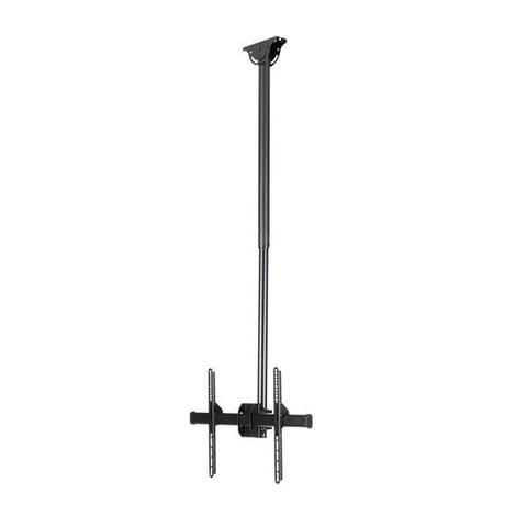 ⁨StarTech.com TV Ceiling Mount - Full-Motion Universal Hanging Single Screen Mount with Adjustable Telescopic Pole - Tilt / Swivel - VESA Bracket for 32”-75" Displays⁩ at Wasserman.eu