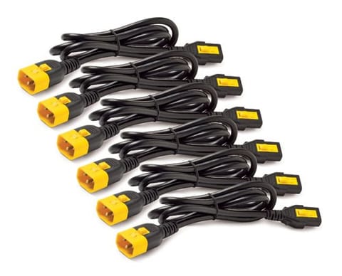 ⁨Power Cord Kit (6 ea), Locking, C13 to C14, 1.8m⁩ w sklepie Wasserman.eu