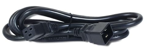 ⁨APC AP9877 power cable Black 1.98 m C19 coupler C20 coupler⁩ at Wasserman.eu