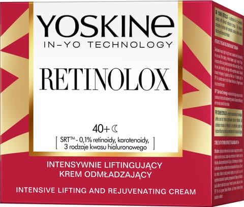 ⁨YOSKINE Retinolox 40+ Krem odmładzający na noc Intensywnie liftingujacy 50 ml⁩ w sklepie Wasserman.eu
