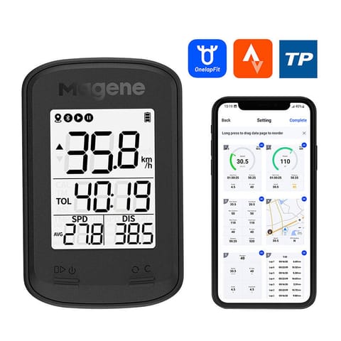 ⁨Komputer rowerowy Magene C206pro black, GPS, app⁩ w sklepie Wasserman.eu