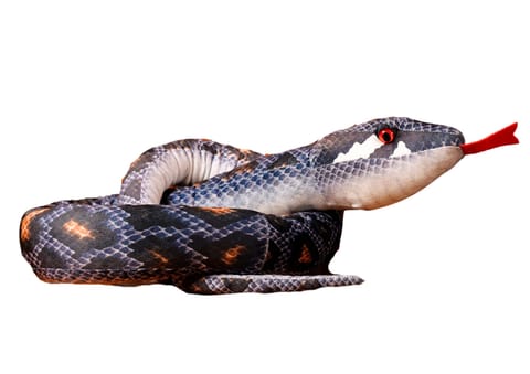 ⁨Maskotka Pluszowa Wąż Szary 210 cm⁩ w sklepie Wasserman.eu
