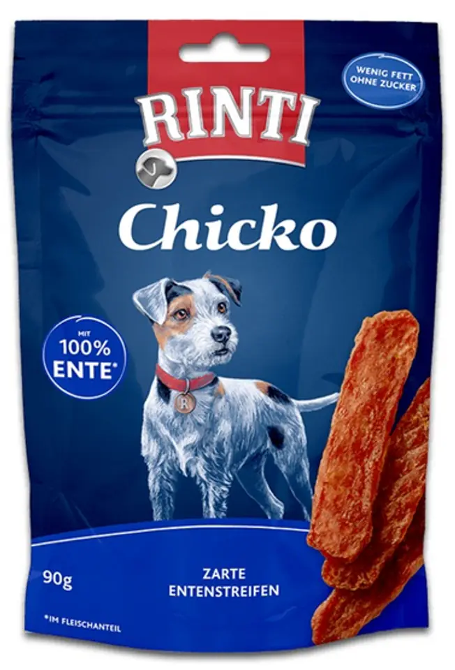 ⁨Rinti Extra Chicko Ente - duck 90g⁩ at Wasserman.eu