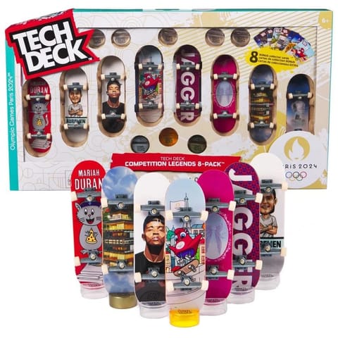 ⁨Tech Deck - Zestaw fingerbordów Igrzyska 8szt⁩ w sklepie Wasserman.eu