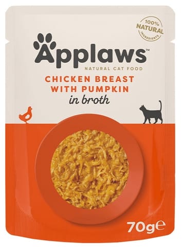 ⁨APPLAWS Chicken and Pumpkin Sachet [8001] 70g⁩ at Wasserman.eu