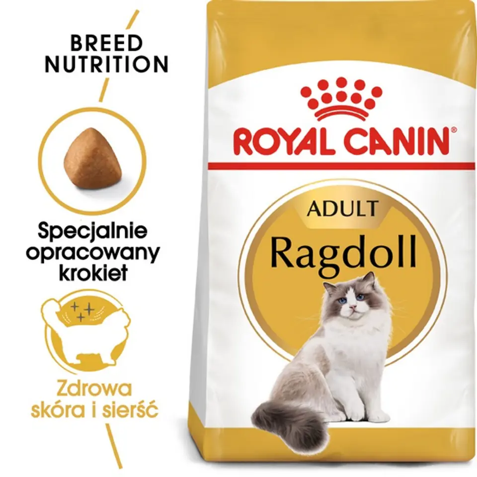 ⁨Royal Canin FBN Ragdoll Adult dry cat food 2 kg⁩ at Wasserman.eu