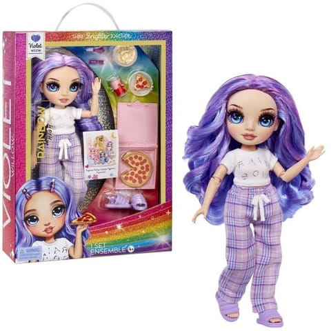 ⁨MGA Junior High PJ Party Fashion Lalka Violet (Purple) 503705⁩ at Wasserman.eu