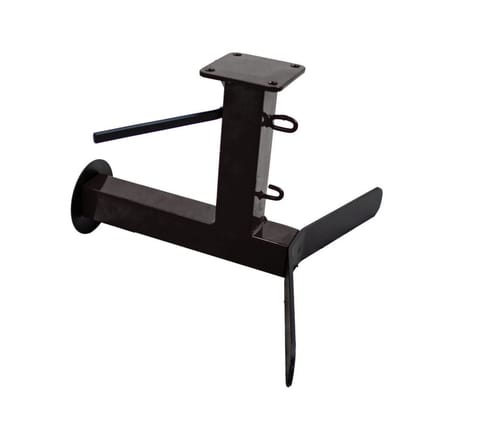 ⁨Wieszak ścienny na kurtkę kask motocyklowy czarny organizer⁩ w sklepie Wasserman.eu