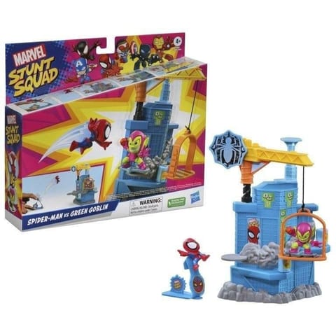 ⁨Zestaw figurek Stunt Squad Marvel Spider Man⁩ w sklepie Wasserman.eu