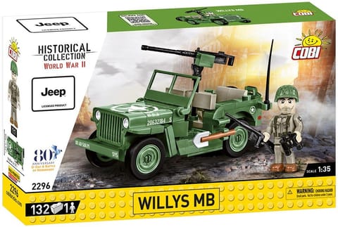 ⁨COBI 2296 Historical Collection WWII Willys MB 130 kl.⁩ at Wasserman.eu