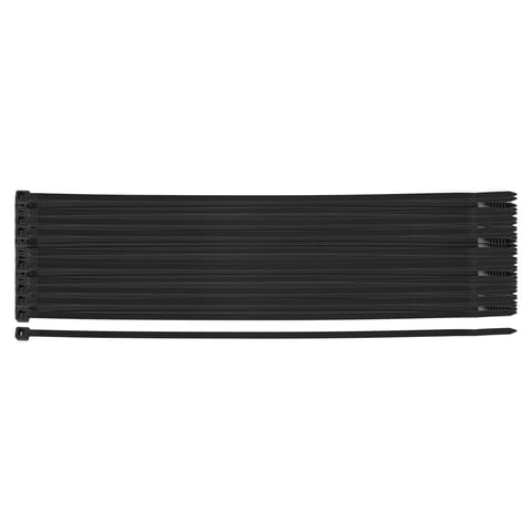 ⁨Opaski zaciskowe EXTREME 4.8 x 370 mm, czarne, 50 szt.⁩ w sklepie Wasserman.eu