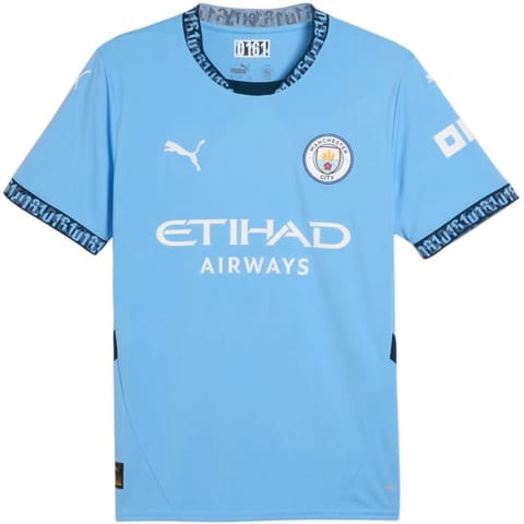 ⁨Koszulka Puma Manchester City FC Home Jersey Team M 775075 (kolor Niebieski, rozmiar L)⁩ w sklepie Wasserman.eu