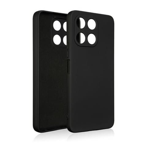 ⁨Beline Etui Silicone Honor X6Aczarny/black⁩ w sklepie Wasserman.eu