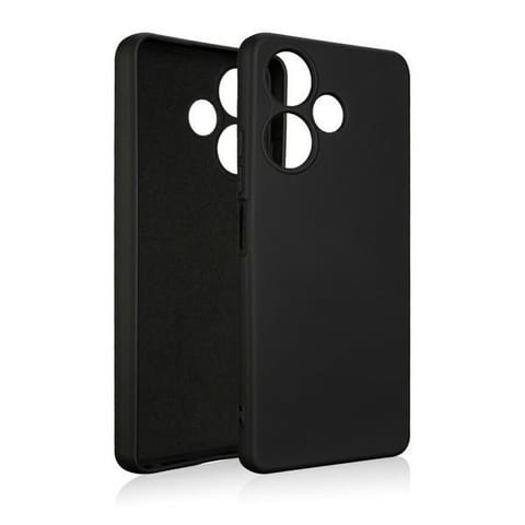 ⁨Beline Etui Silicone Infinix Hot 30 4Gczarny/black⁩ w sklepie Wasserman.eu