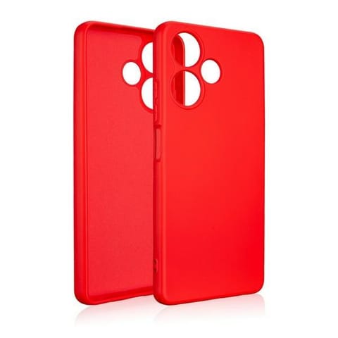 ⁨Beline Etui Silicone Infinix Hot 30 4Gczerwony/red⁩ w sklepie Wasserman.eu