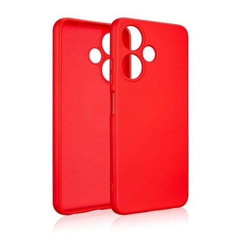 ⁨Beline Etui Silicone Infinix Hot 30Iczerwony/red⁩ w sklepie Wasserman.eu