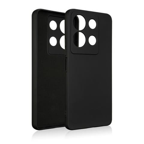 ⁨Beline Etui Silicone Infinix Note 30czarny/black⁩ w sklepie Wasserman.eu