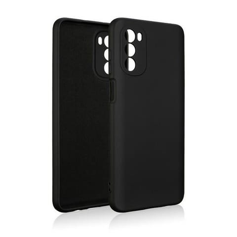 ⁨Beline Etui Silicone Motorola MOTO G52czarny/black⁩ w sklepie Wasserman.eu