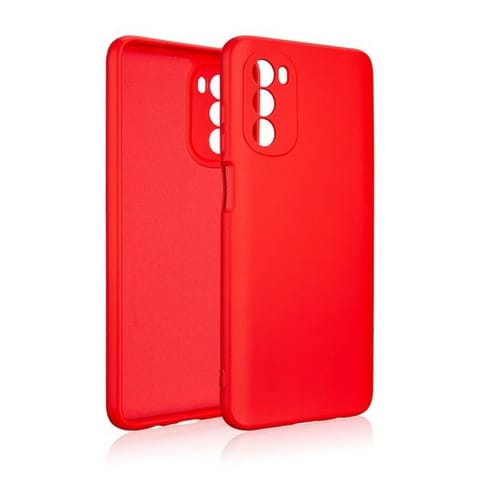 ⁨Beline Etui Silicone Motorola MOTO G52czerwony/red⁩ w sklepie Wasserman.eu
