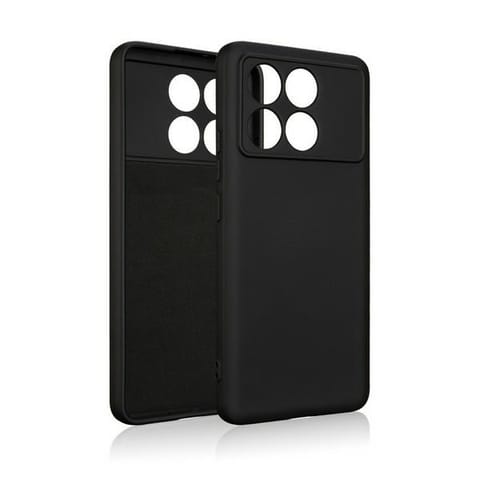 ⁨Beline Etui Silicone Poco X6 Proczarny/black⁩ w sklepie Wasserman.eu