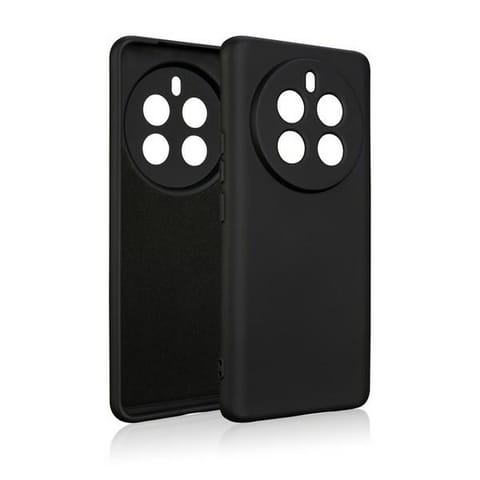 ⁨Beline Etui Silicone Realme 12 Proczarny/black⁩ w sklepie Wasserman.eu