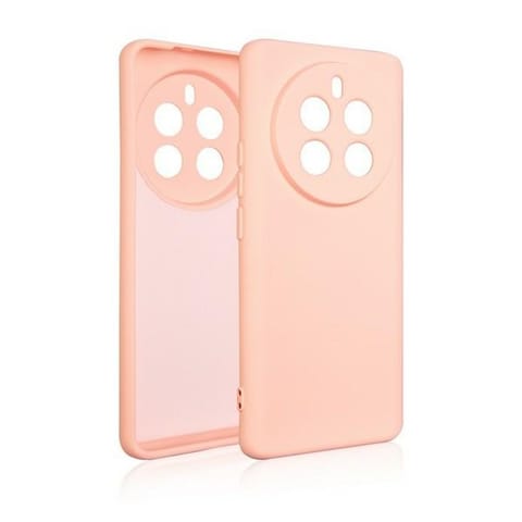 ⁨Beline Etui Silicone Realme 12 Proróżowo-złoty/rose gold⁩ w sklepie Wasserman.eu