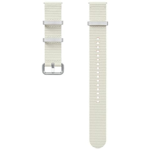 ⁨Pasek Athleisure Band Samsung ET-SOL30SWEGEU do Watch7 / 6 / 5 / 4 20mm S/M kremowy/cream⁩ w sklepie Wasserman.eu