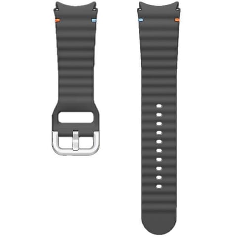 ⁨Pasek Sport Band Samsung ET-SNL31LBEGEU do Watch7 / 6 / 5 / 4 20mm M/L szary/dark gray⁩ w sklepie Wasserman.eu