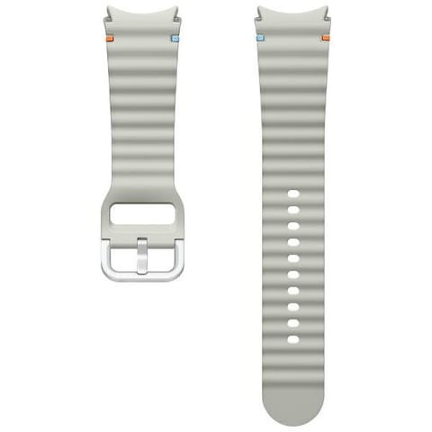 ⁨Pasek Sport Band Samsung ET-SNL31LSEGEU do Watch7 / 6 / 5 / 4 20mm M/L srebrny/silver⁩ w sklepie Wasserman.eu