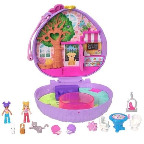 ⁨Polly Pocket zestaw Kawiarenka jeżyka HRD37⁩ w sklepie Wasserman.eu