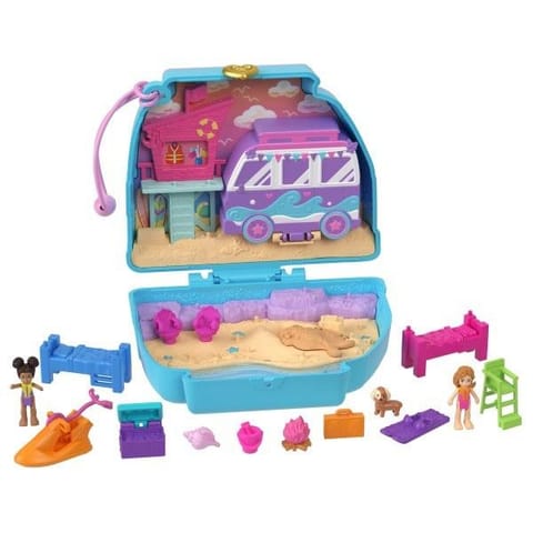 ⁨Polly Pocket zestaw Plażowy szczeniaczek HRD36⁩ w sklepie Wasserman.eu
